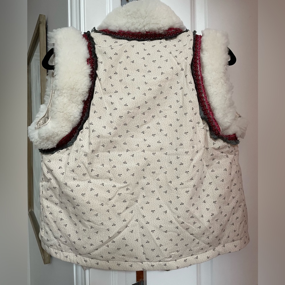 NWT JoSephine Utah Cream Cotton Vest - Sz XS/S (no flaws) - Picture 7 of 13
